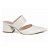 Sapato Scarpin Mule Tamanco Off White Torricella AVS 24.005C - Imagem 1