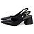 Sapato Scarpin Slingback Salto Bloco Baixo Preto Torricella AVS 27.110A - Imagem 11