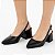 Sapato Scarpin Slingback Salto Bloco Baixo Preto Torricella AVS 27.110A - Imagem 14