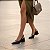 Sapato Scarpin Slingback Salto Bloco Baixo Preto Torricella AVS 27.110A - Imagem 8