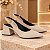 Sapato Scarpin Slingback Salto Bloco Baixo Bege Torricella AVS 27.110B - Imagem 4