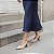 Sapato Scarpin Slingback Salto Bloco Baixo Bege Torricella AVS 27.110B - Imagem 11