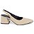 Sapato Scarpin Slingback Salto Bloco Baixo Bege Torricella AVS 27.110B - Imagem 6