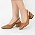 Sapato Scarpin Slingback Salto Bloco Baixo Caramelo Torricella AVS 27.110C - Imagem 14