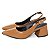 Sapato Scarpin Slingback Salto Bloco Baixo Caramelo Torricella AVS 27.110C - Imagem 10