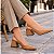 Sapato Scarpin Slingback Salto Bloco Baixo Caramelo Torricella AVS 27.110C - Imagem 5