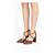 Sapato Scarpin Tira Cruzada Salto Grosso Caramelo Torricella AVS SC0067C - Imagem 7