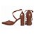 Sapato Scarpin Tira Cruzada Salto Grosso Caramelo Torricella AVS SC0067C - Imagem 2