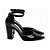 Sapato Scarpin Salto Grosso Bico Fino Preto Torricella AVS 65-03A - Imagem 4