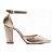 Sapato Scarpin Salto Bico Fino Grosso Dourado Torricella 65-03G - Imagem 5