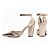 Sapato Scarpin Salto Bico Fino Grosso Dourado Torricella 65-03G - Imagem 2