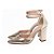 Sapato Scarpin Salto Bico Fino Grosso Dourado Torricella 65-03G - Imagem 3