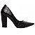 Sapato Scarpin Feminino Torricella Salto Grosso Textura Napa Preto AVS 65-18A - Imagem 8