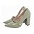 Sapato Scarpin Salto Alto Quadrado Verde Torricella AVS 65-13E - Imagem 3
