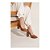 Sapato Scarpin Feminino Torricella Salto Grosso Textura Croco Napa Caramelo AVS 65-18I - Imagem 9