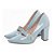 Sapato Scarpin Salto Alto Quadrado Azul Torricella AVS 65-13D - Imagem 3