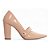 Sapato Scarpin Salto Alto Quadrado Rose Torricella AVS 65-13C - Imagem 5