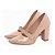 Sapato Scarpin Salto Alto Quadrado Rose Torricella AVS 65-13C - Imagem 3