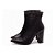 Bota Cano Curto Preto Salto Quadrado Grosso Torricella AVS 65-04A - Imagem 6