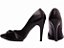 Sapato Scarpin Bico Fino Salto Alto Preto AVS 9200-113A - Imagem 4