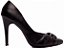Sapato Scarpin Bico Fino Salto Alto Preto AVS 9200-113A - Imagem 5
