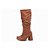Bota Franzida Cano Alto Feminina Caremelo Torricella AVS 1.001C - Imagem 6