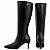 Bota Feminina Torricella Social Cano Alto Longo Salto Fino Preto AVS 1.958-7A - Imagem 3