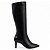 Bota Feminina Torricella Social Cano Alto Longo Salto Fino Preto AVS 1.958-7A - Imagem 5