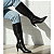 Bota Feminina Torricella Social Cano Alto Longo Salto Fino Preto AVS 1.958-7A - Imagem 1