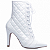Bota Feminina Bico Fino Matelassê Branca Torricella AVS 67001B - Imagem 8
