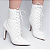 Bota Feminina Bico Fino Matelassê Branca Torricella AVS 67001B - Imagem 4