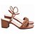 Sandália Feminina Salto Baixo caramelo Torricella AVS 457.004.104E - Imagem 4