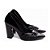 Sapato Scarpin Grosso Verniz Preto Torricella AVS 65-10A - Imagem 4