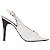 Sapato Scarpin Bico Folha Off White Verniz Metalizado Ouro Light Salto Fino 10cm Torricella AVS 2064B - Imagem 6