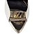 Sapato Scarpin Bico Folha Off White Verniz Metalizado Ouro Light Salto Fino 10cm Torricella AVS 2064B - Imagem 5