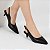 Sapato Scarpin Slingback Preto Salto Kitten Heel Torricella AVS 2928-2A - Imagem 8