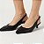Sapato Scarpin Slingback Preto Salto Kitten Heel Torricella AVS 2928-2A - Imagem 7