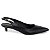 Sapato Scarpin Slingback Preto Salto Kitten Heel Torricella AVS 2928-2A - Imagem 9