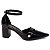 Sapato Scarpin Salomé Mary Jane Preto Salto Grosso Torricella AVS 600.23A - Imagem 8