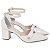 Sapato Scarpin Salomé Mary Jane Off White Salto Grosso Torricella AVS 600.23B - Imagem 5