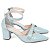 Sapato Scarpin Salomé Mary Jane Azul Salto Grosso Torricella AVS 600.23D - Imagem 4