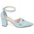 Sapato Scarpin Salomé Mary Jane Azul Salto Grosso Torricella AVS 600.23D - Imagem 7
