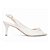Sandália Slingback com Laço Salto Médio Fino Off White Torricella AVS 200.37A - Imagem 5