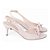 Sandália Slingback com Laço Salto Médio Fino Rose Torricella AVS 200.37B - Imagem 4