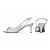 Sandália Slingback com Laço Salto Médio Fino Azul Torricella AVS 200.37C - Imagem 2