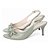 Sandália Slingback com Laço Salto Médio Fino Verde Torricella AVS 200.37D - Imagem 3