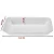 BANDEJA ISOPOR CFL002 BRANCA C/100 UND 21x14x28 - Imagem 1
