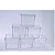 CAIXA ACRILICA TRANSPARENTE 5X5X5 PACOTE C/10 - Imagem 2
