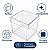 CAIXA ACRILICA TRANSPARENTE 5X5X5 PACOTE C/10 UNIDADES - Imagem 4