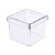 CAIXA ACRILICA TRANSPARENTE 5X5X5 PACOTE C/10 - Imagem 2